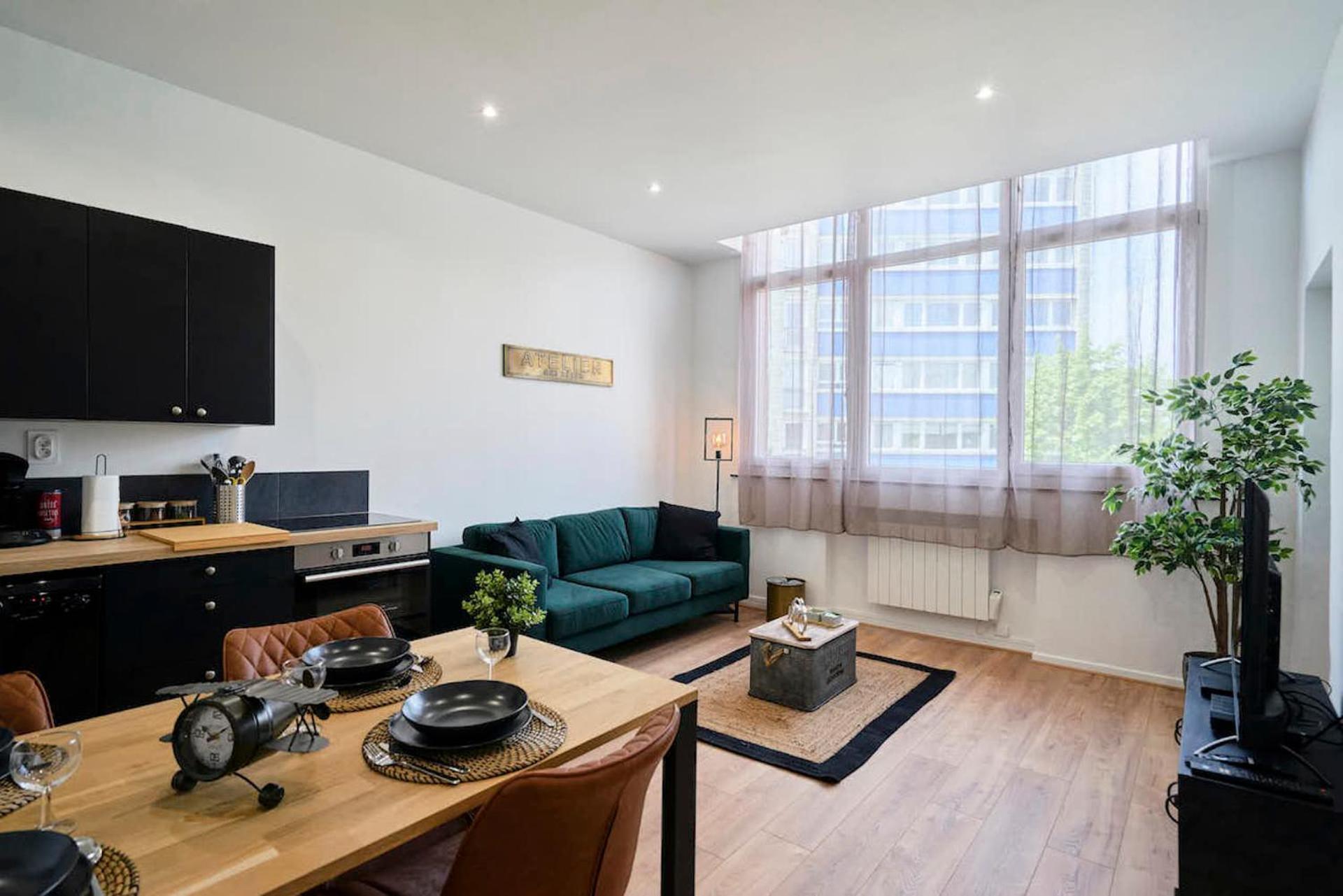 Locationstourcoing - Le Carlier Apartment Bagian luar foto